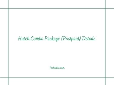 Hutch Combo Package (Postpaid) Details