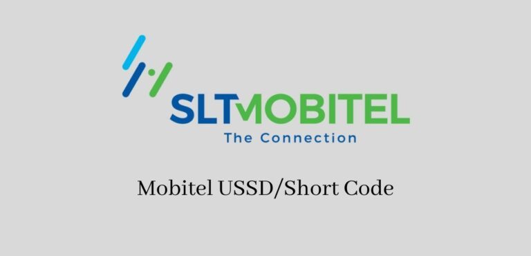 Mobitel USSDShort Code