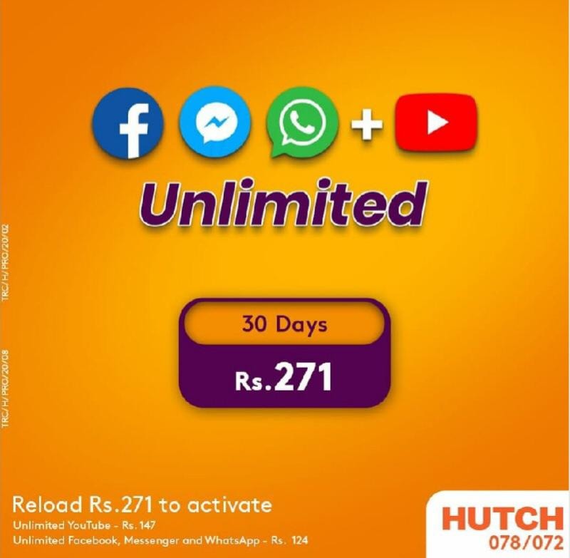 Hutch 271 Package How to Activate for Unlimited Internet