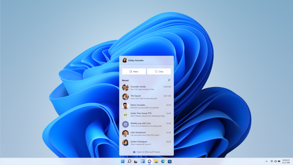 Windows 11 Chat features