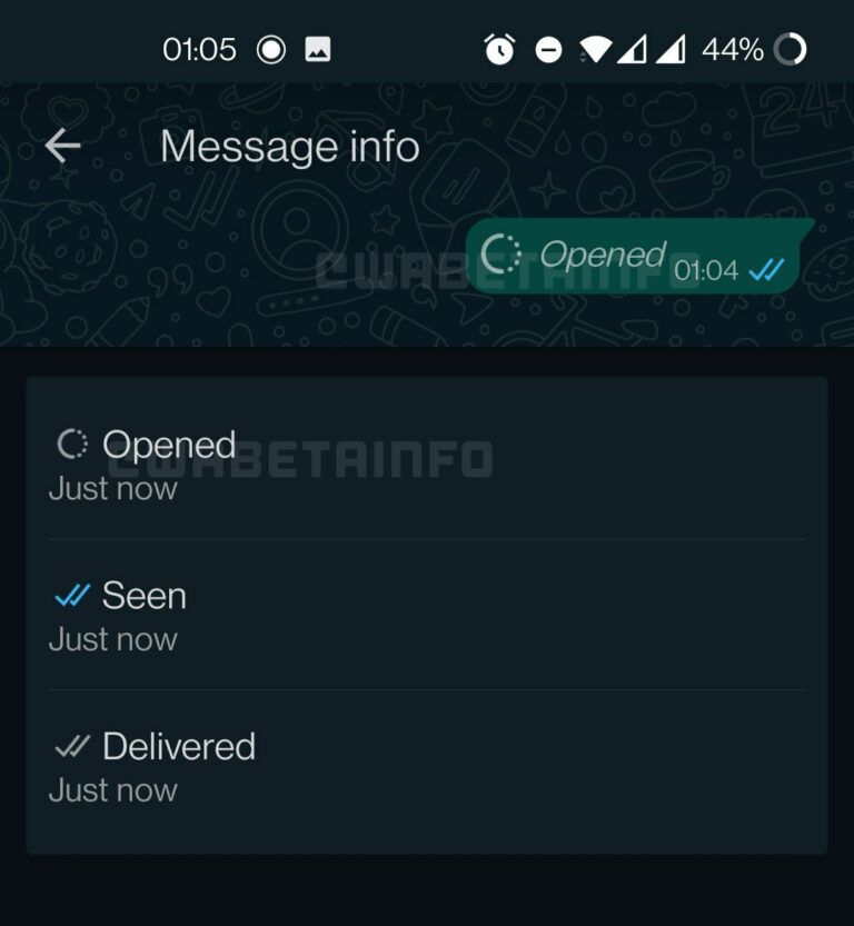 View once feature whatsapp