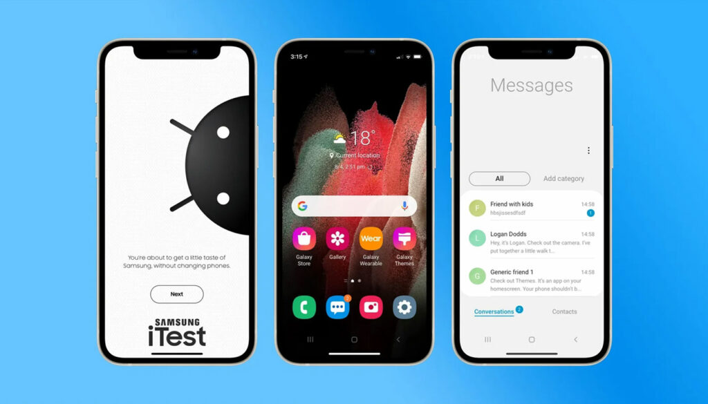 How to download Samsung iTest App
