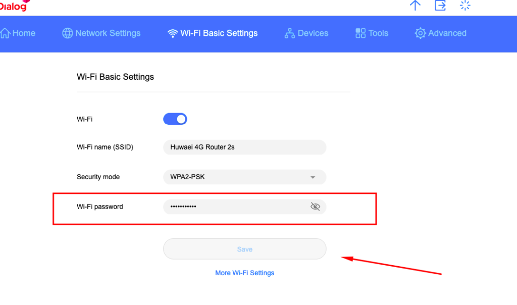 How to Change Dialog Huawei 4G Router 2s