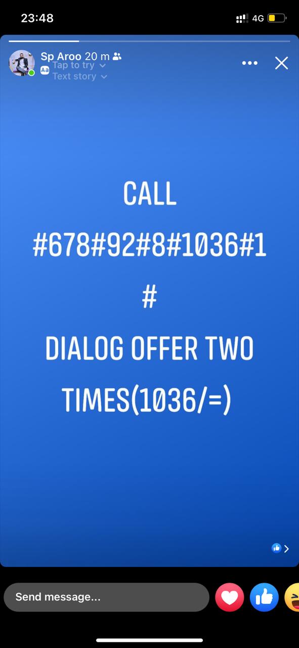 Dialog 1036 Free Reload