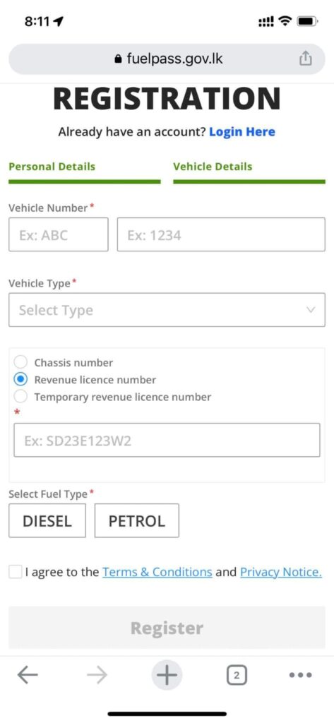 Register Fuel Pass With Tax Now