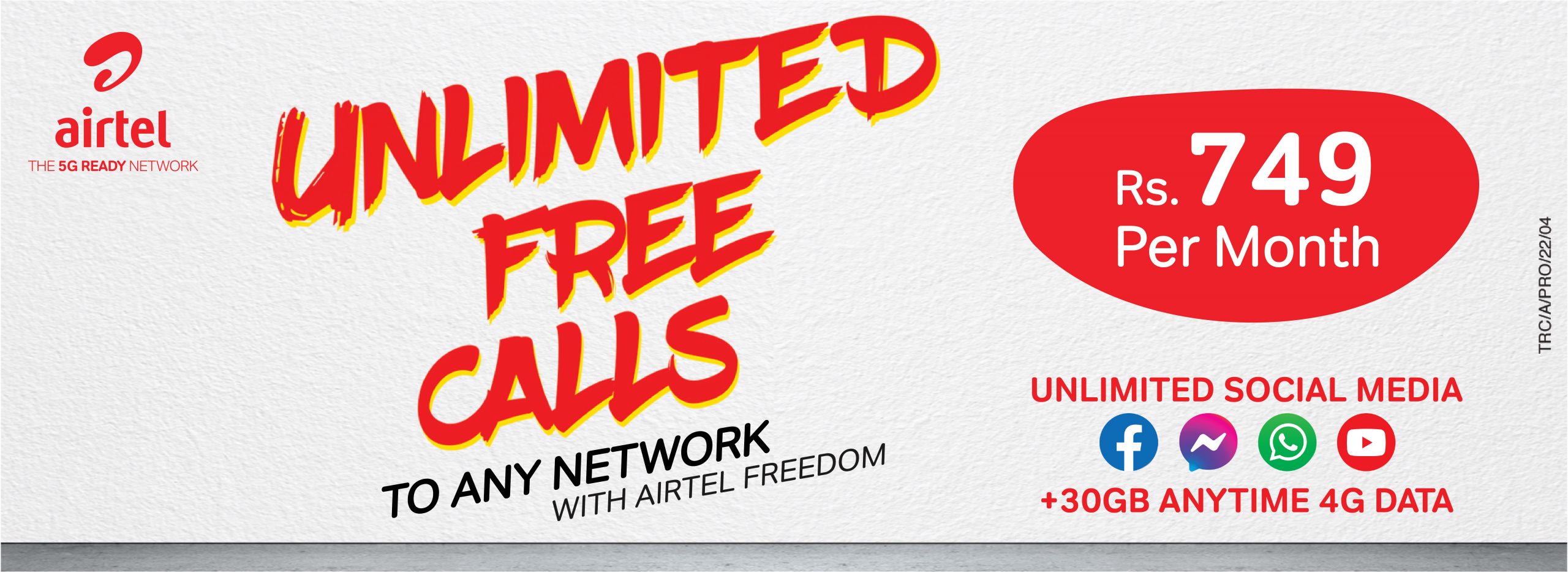 Airtel Freedom 749 Package Details