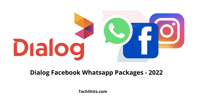 Dialog Facebook Whatsapp Packages - 2022