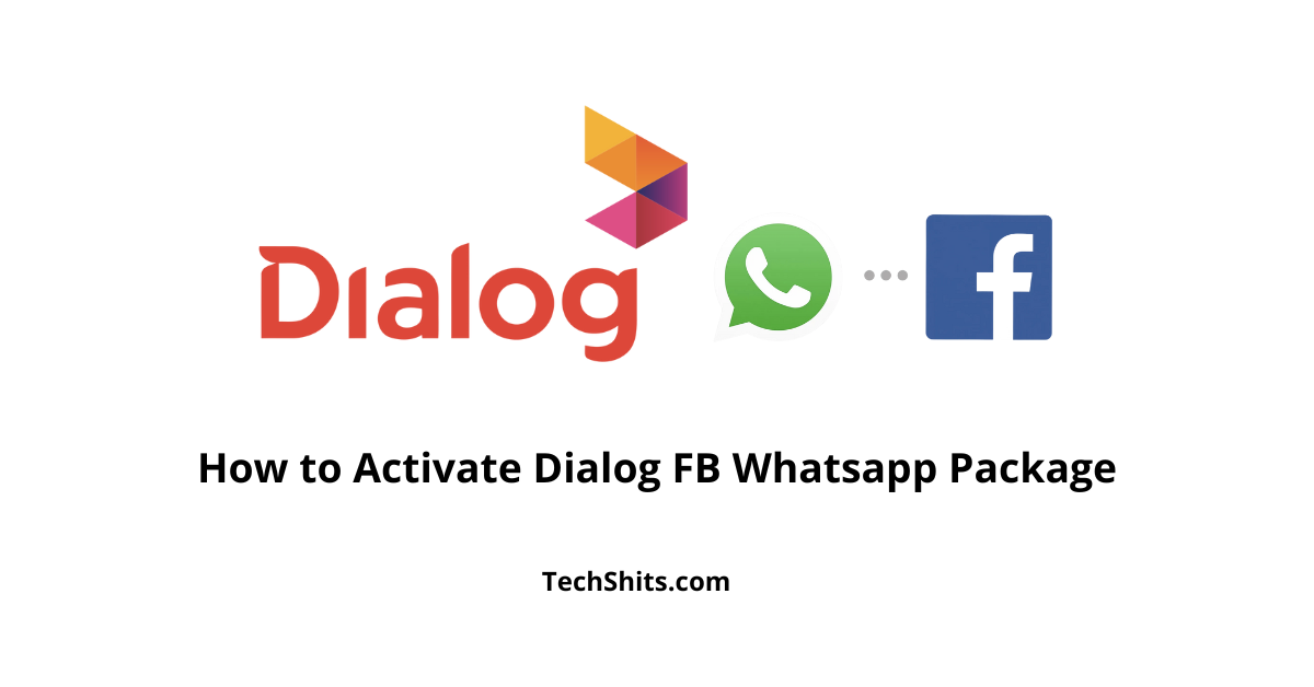 How to Activate Dialog Unlimited Facebook Whatsapp Package.