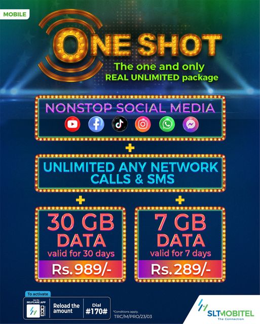 Mobitel One Shot Package