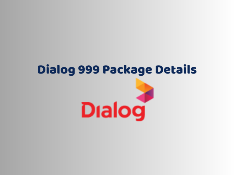 Dialog 999 Package Details Activation