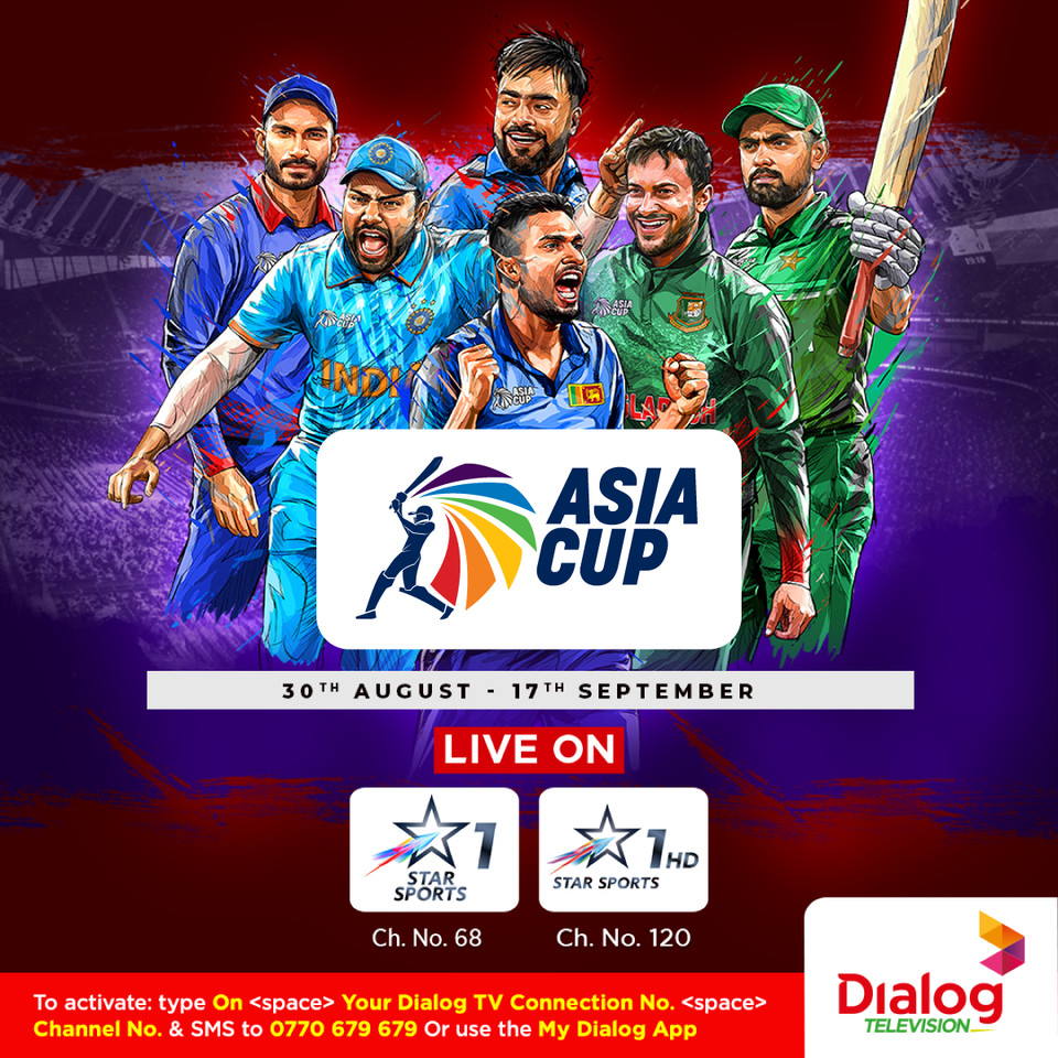 Dialog TV Asia Cup 2023 Package